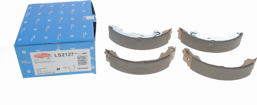 Delphi LS2127 - Brake Shoe Set www.autospares.lv