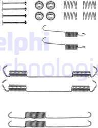 Delphi LY1062 - Piederumu komplekts, Bremžu loki www.autospares.lv