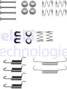 Delphi LY1348 - Piederumu komplekts, Stāvbremzes mehānisma bremžu loks www.autospares.lv