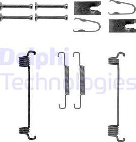 Delphi LY1350 - Piederumu komplekts, Stāvbremzes mehānisma bremžu loks autospares.lv