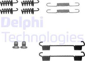 Delphi LY1360 - Piederumu komplekts, Stāvbremzes mehānisma bremžu loks www.autospares.lv