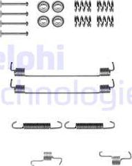 Delphi LY1303 - Accessory Kit, brake shoes www.autospares.lv