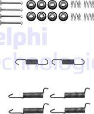 Delphi LY1315 - Piederumu komplekts, Stāvbremzes mehānisma bremžu loks www.autospares.lv