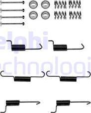 Delphi LY1317 - Piederumu komplekts, Stāvbremzes mehānisma bremžu loks www.autospares.lv