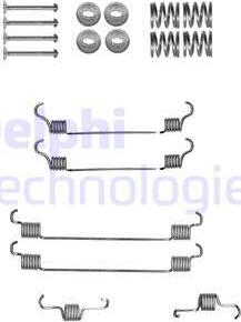 Delphi LY1321 - Piederumu komplekts, Bremžu loki www.autospares.lv