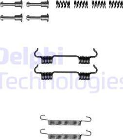 Delphi LY1297 - Piederumu komplekts, Stāvbremzes mehānisma bremžu loks www.autospares.lv