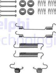 Delphi LY1264 - Piederumu komplekts, Bremžu loki www.autospares.lv