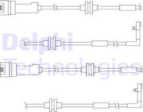 Delphi LZ0146 - Indikators, Bremžu uzliku nodilums www.autospares.lv