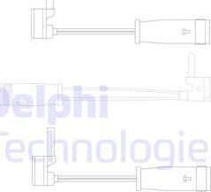 Delphi LZ0163 - Indikators, Bremžu uzliku nodilums autospares.lv