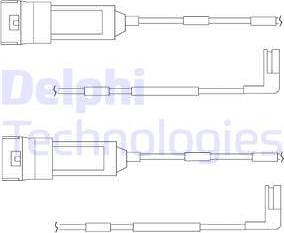 Delphi LZ0113 - Indikators, Bremžu uzliku nodilums www.autospares.lv