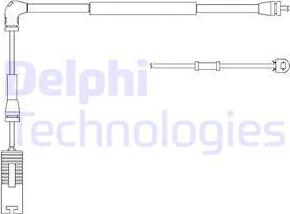 Delphi LZ0183 - Warning Contact, brake pad wear www.autospares.lv