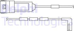 Delphi LZ0125 - Сигнализатор, износ тормозных колодок www.autospares.lv