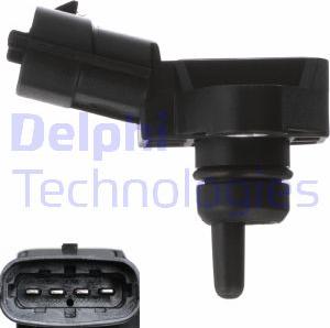 Delphi PS10221 - Devējs, Spiediens ieplūdes traktā www.autospares.lv