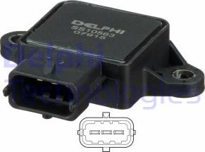 Delphi SS10563-12B1 - Датчик, положение дроссельной заслонки www.autospares.lv