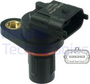 Delphi SS11151 - Sensor, camshaft position www.autospares.lv