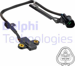 Delphi SS11343 - Impulsu devējs, Kloķvārpsta www.autospares.lv