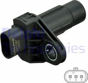 Delphi SS11327 - Датчик импульсов, коленвал www.autospares.lv