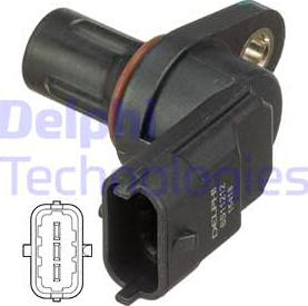 Delphi SS11212 - Датчик, положение распределительного вала www.autospares.lv