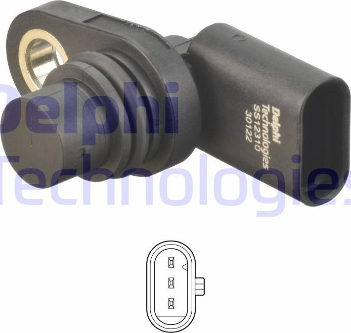 Delphi SS12310-12B1 - Devējs, Sadales vārpstas stāvoklis www.autospares.lv