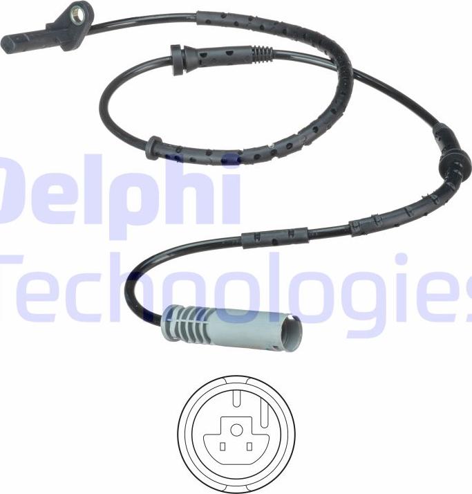 Delphi SS20548 - Devējs, Riteņu griešanās ātrums www.autospares.lv