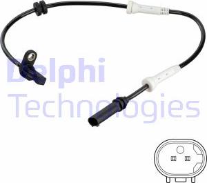 Delphi SS20755 - Devējs, Riteņu griešanās ātrums www.autospares.lv