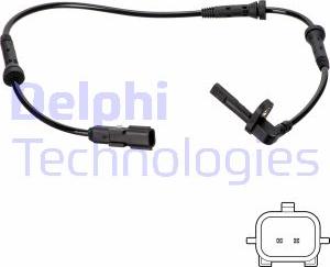 Delphi SS20750 - Devējs, Riteņu griešanās ātrums www.autospares.lv