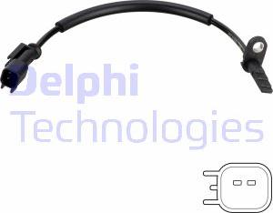 Delphi SS20779 - Devējs, Riteņu griešanās ātrums www.autospares.lv