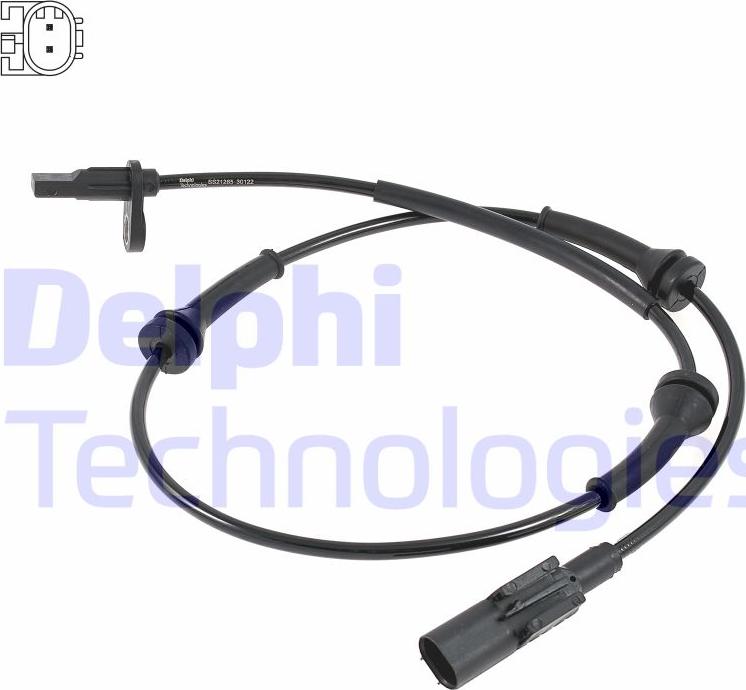 Delphi SS21265-12B1 - Sensor, wheel speed www.autospares.lv