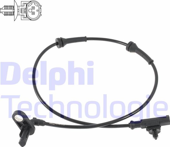 Delphi SS21286-12B1 - Devējs, Riteņu griešanās ātrums www.autospares.lv