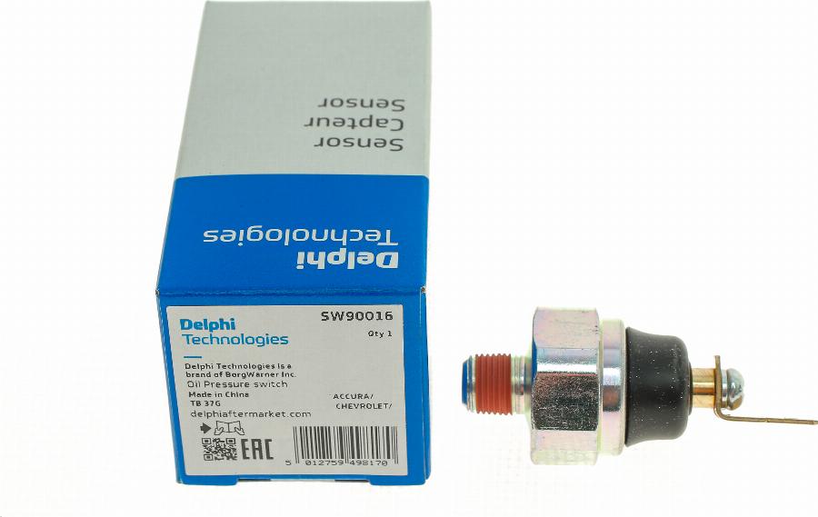 Delphi SW90016 - Devējs, Eļļas spiediens www.autospares.lv