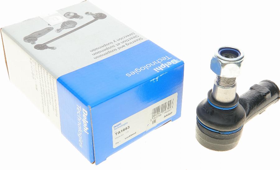 Delphi TA1683 - Tie Rod End www.autospares.lv