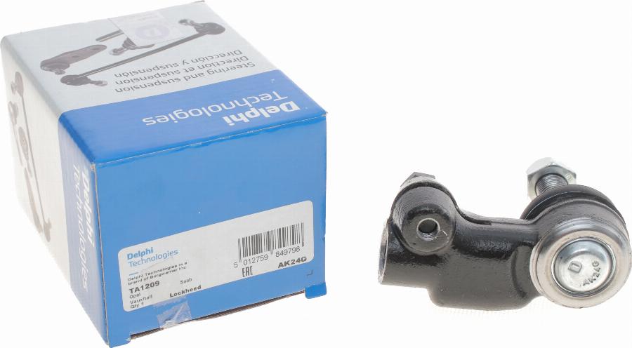 Delphi TA1209 - Tie Rod End www.autospares.lv