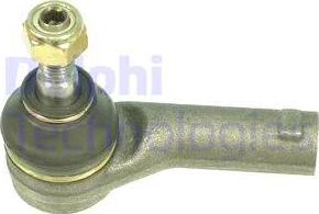 Delphi TA1780 - Наконечник рулевой тяги, шарнир www.autospares.lv