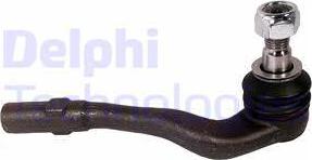 Delphi TA2573 - Наконечник рулевой тяги, шарнир www.autospares.lv