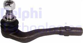 Delphi TA2572 - Наконечник рулевой тяги, шарнир www.autospares.lv