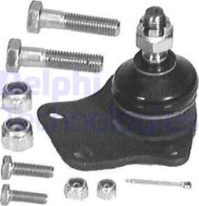 Delphi TC154 - Balst / Virzošais šarnīrs www.autospares.lv