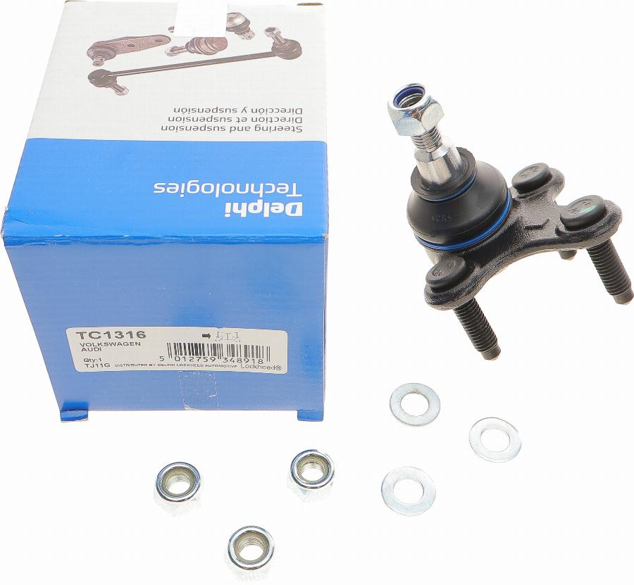 Delphi TC1316 - Ball Joint www.autospares.lv