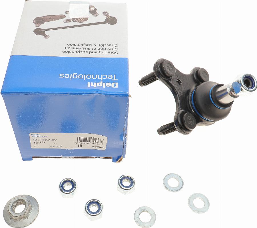 Delphi TC1732 - Ball Joint www.autospares.lv