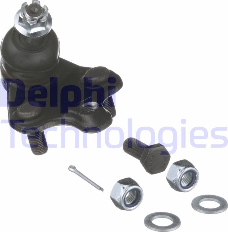 Delphi TC8291-11B1 - Шаровая опора, несущий / направляющий шарнир www.autospares.lv