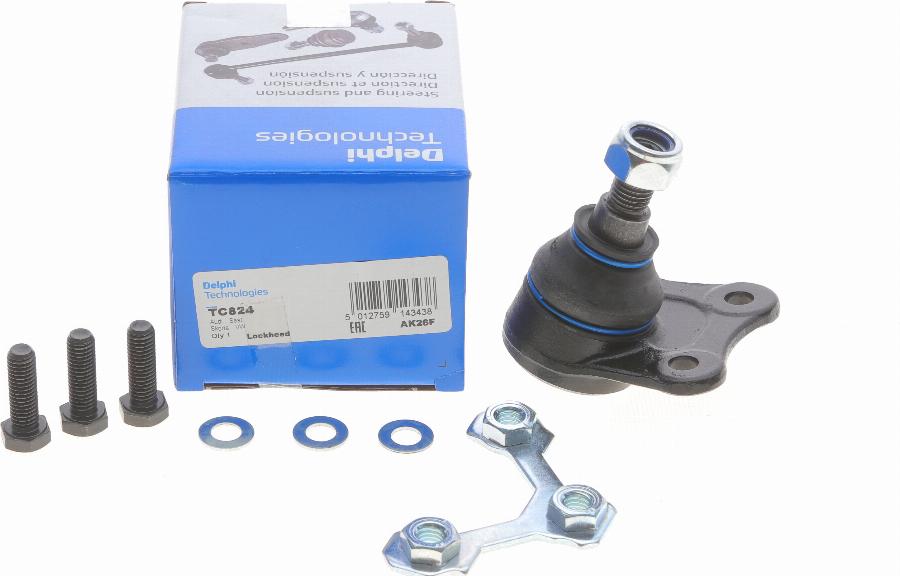 Delphi TC824 - Ball Joint www.autospares.lv