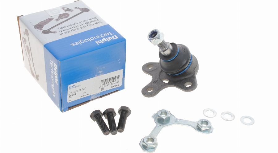 Delphi TC754 - Ball Joint www.autospares.lv