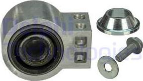 Delphi TD1677W-11B1 - Сайлентблок, рычаг подвески колеса www.autospares.lv