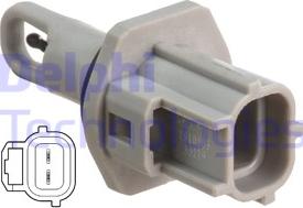 Delphi TS10503 - Датчик, температура впускаемого воздуха www.autospares.lv