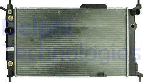 Delphi TSP0524003 - Radiators, Motora dzesēšanas sistēma www.autospares.lv