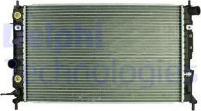 Delphi TSP0524012 - Radiators, Motora dzesēšanas sistēma www.autospares.lv