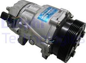 Delphi TSP0155453 - Compressor, air conditioning www.autospares.lv