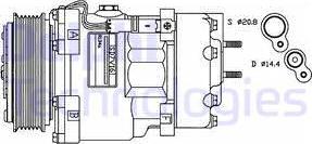 Delphi TSP0155425 - Kompresors, Gaisa kond. sistēma www.autospares.lv