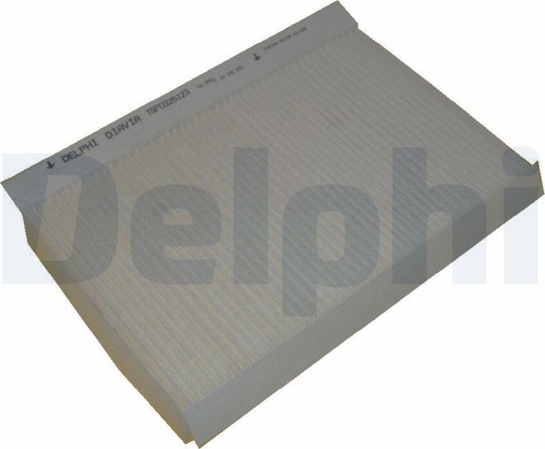 Delphi TSP0325123CB - Filtrs, Salona telpas gaiss autospares.lv