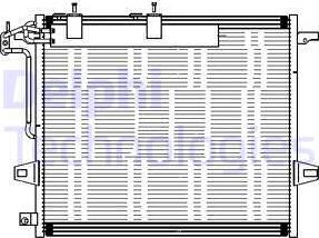 Delphi TSP0225687 - Kondensators, Gaisa kond. sistēma www.autospares.lv