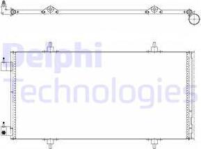 Delphi TSP0225637 - Kondensators, Gaisa kond. sistēma www.autospares.lv